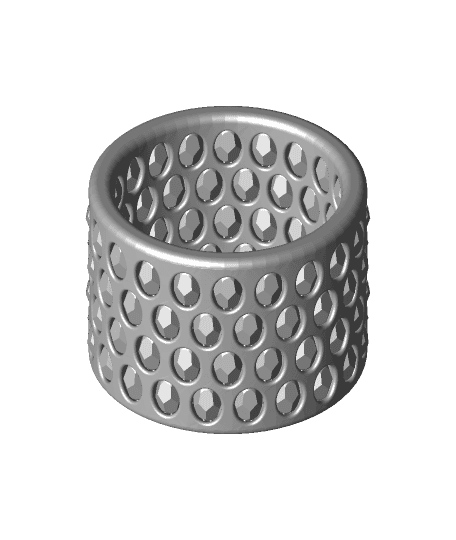 Captive Gemstone Container (Medium) 3d model