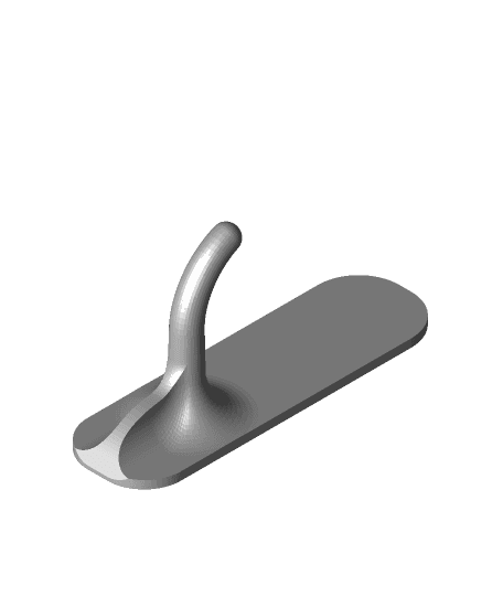 Longer command Hook.stl 3d model