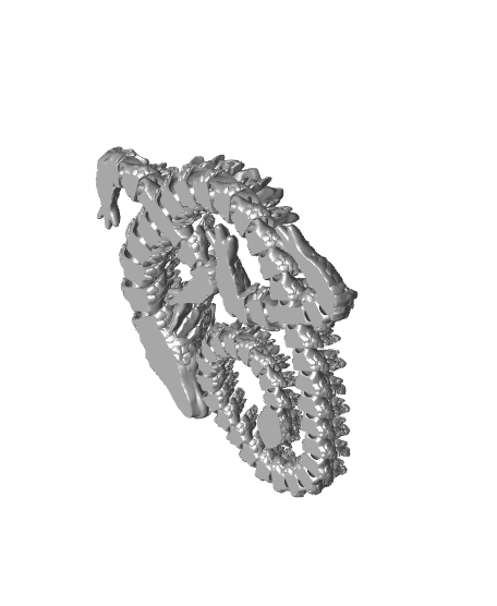 Atlantean Dragon 3d model