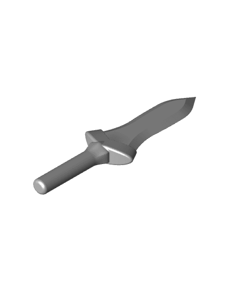 Goblin Slayer Throwing Dagger 3d model