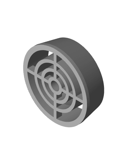 Sharp edge poilymer clay cutter ''4 circles'' 3d model