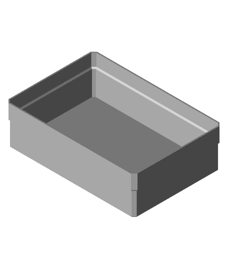 Bins for Harbor Freight 20 Bin Portable Storage Case 3d model