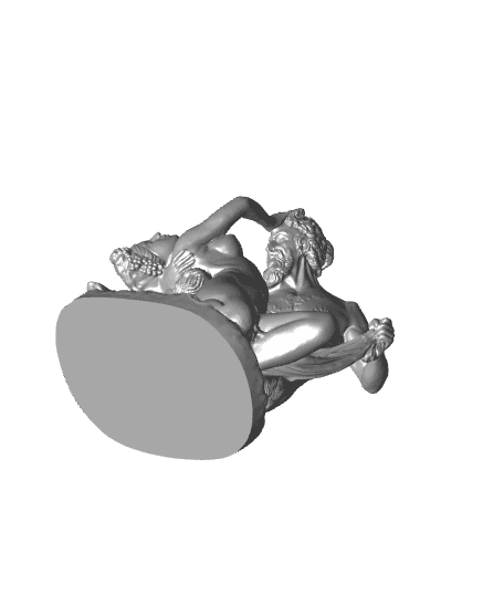 Satyr Statue 3d model