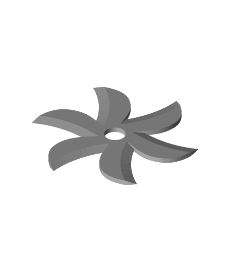 Ninja Star 34 3d model