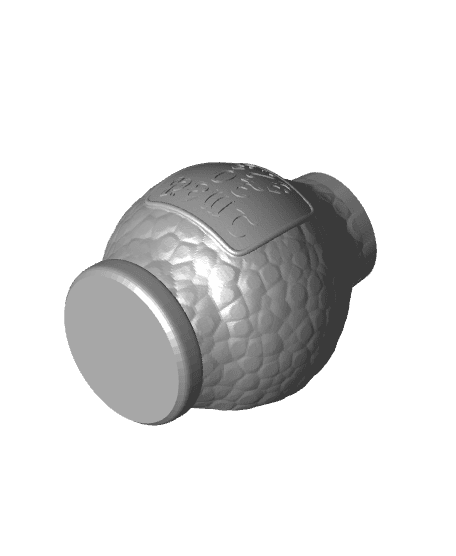 Eye Of Newt Potion Bottle 3d model