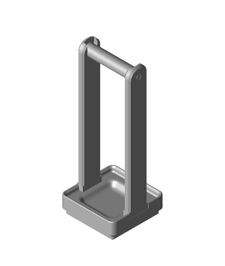 Gridfinity Spool Holder with Spools 3d model