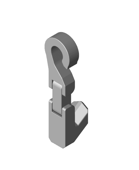 Car seat hook 3d model