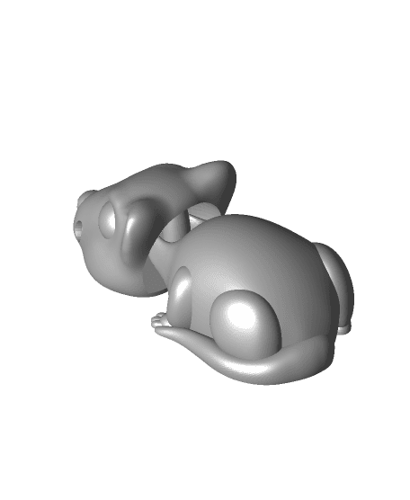 Rat Keychain 3d model