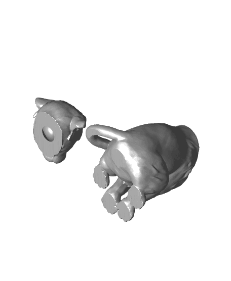 Golden Retriever (original) - Multiple Color Variants (for AMS) 3d model