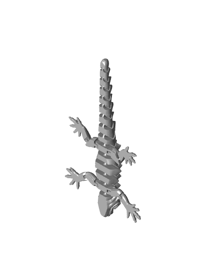 Articulated Lizard 3d model