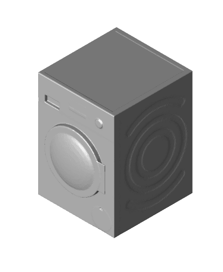 Laundry Machine 3d model