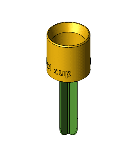 Sand Can Holder 3d model