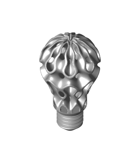 Decorative Minimal Surface Lightbulbs 3d model