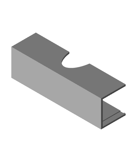 Rechargeable battery holder 3d model