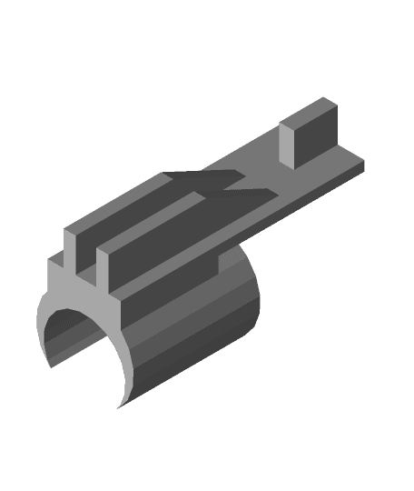 nerf jolt iron sight extension 3d model