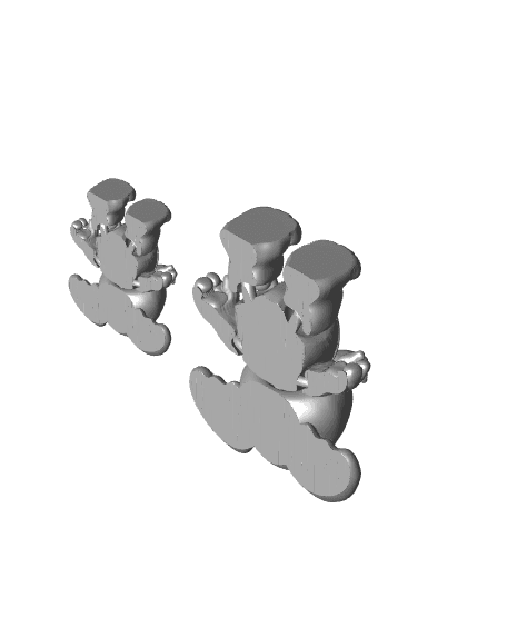 Care Bear, Cousins, Elephant, Print in Place, Articulating, Flexi, Flexible, Flexy, fun,  3d model