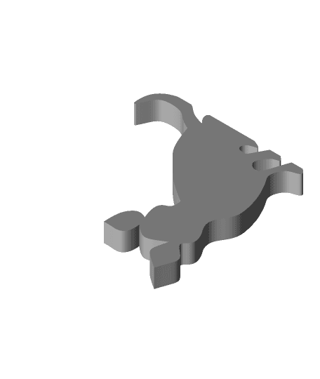 Chihuahua Phone Stand 3d model