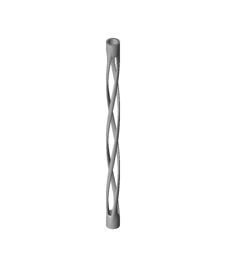 Epoxy Coffee Table Leg Concept 9 - Helix Felix 3d model