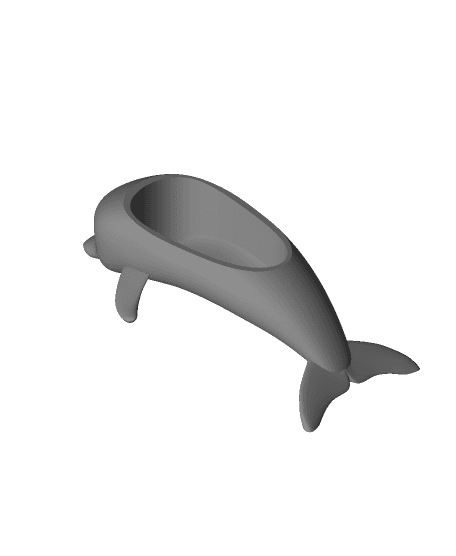 Desk Dolphin 3d model