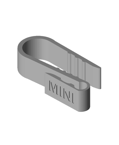 Mini F56 (Gen 3) Sunglasses Visor Clip 3d model