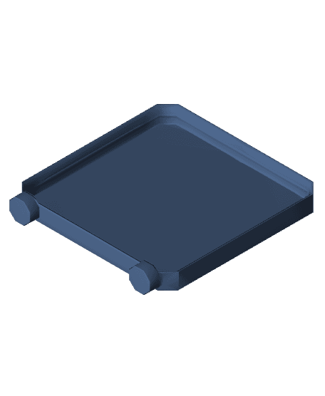 Remix of 2x2x0·25, No Lock Holes, Multigrid Bin w/ push-fit 3d model