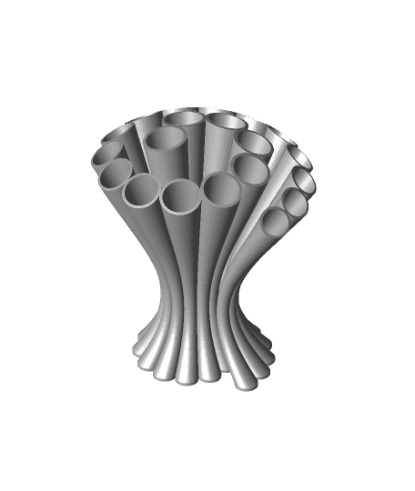 Pen Holder Bouquets 3d model