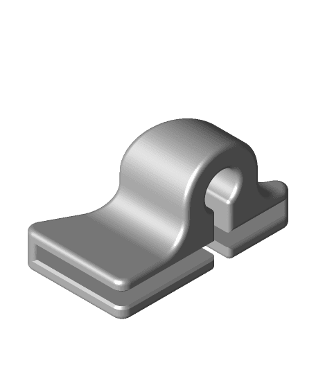 filament guide w slot 3d model