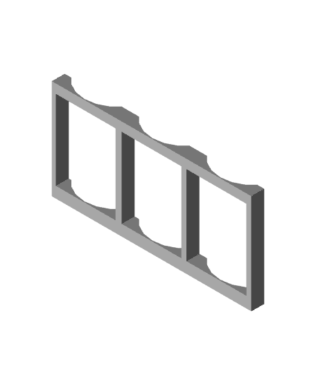 Club Mate bottle shelf 3d model