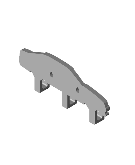 Jzx key hanger side 3d model