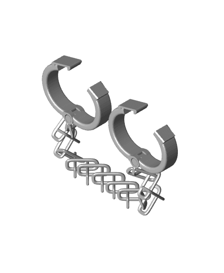 Functional Wrist Cuffs 3d model