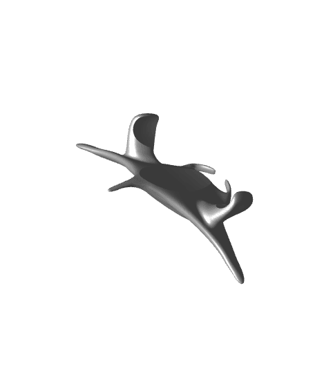 Manta Ray Airpods Max Accessory 3d model