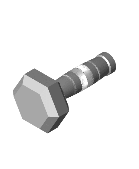 3D Printable Miniature Dumbbells STL Files 3d model