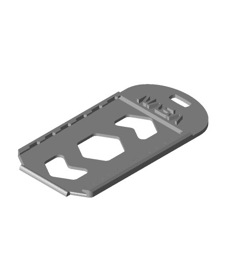 Nasa badge v2 3d model