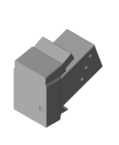 Knife Block( Ipad Stand).stl 3d model