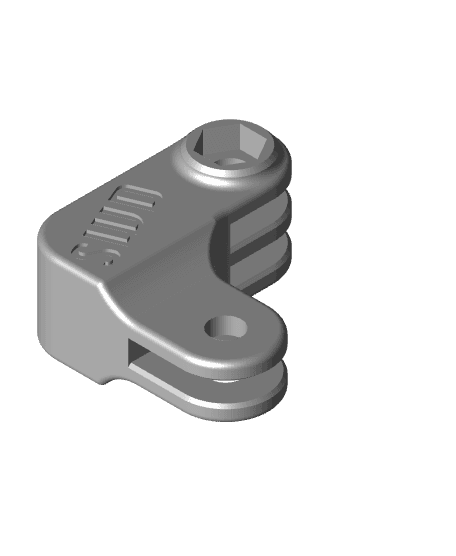 right-angle joint connector v2.stl 3d model