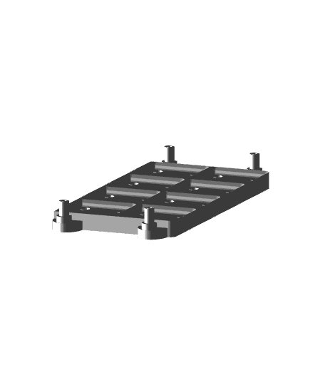 Gridfinity Window Bin Stacking 3d model