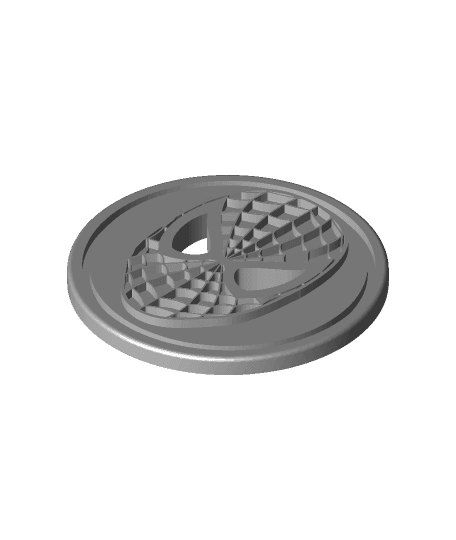 Spider-Man Coin 3d model