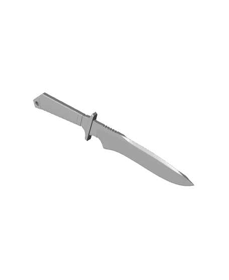 Classic knife CSGO 3d model