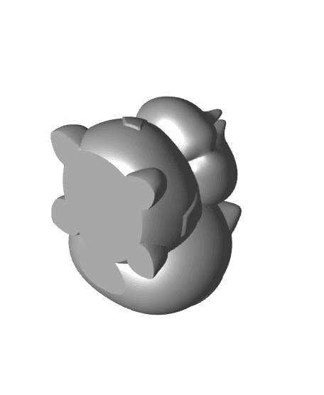 Derpy Bulbasaur - Pokemon 3d model