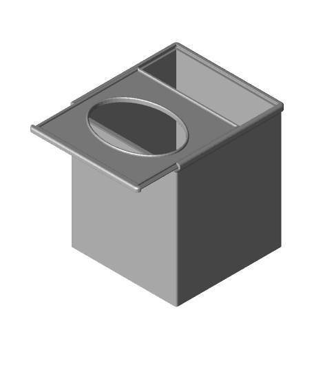 Plain Tissue Boxes for Remixing 3d model