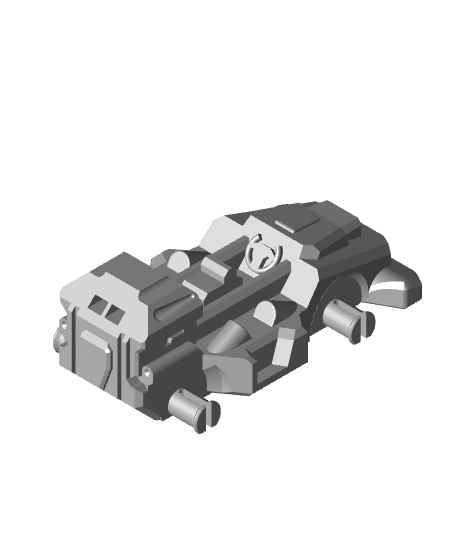 Mini Death Racer 3d model