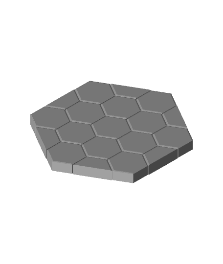 Hex 3 3d model