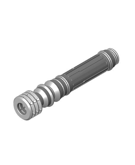 Leia’s Collapsing Lightsaber 3d model