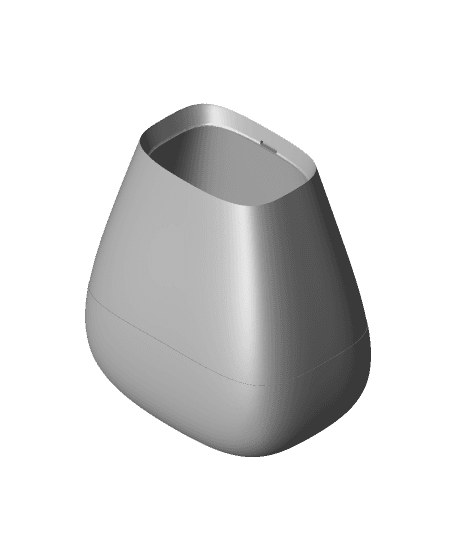 CANDY CORN CONTAINER PRINT IN PLACE NO SUPPORTS CANDY CORN STASH 3d model