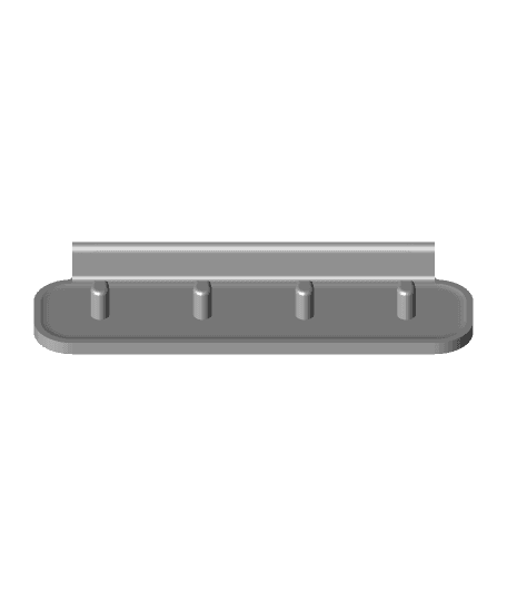 toothbrushholder-4-wall.stl 3d model