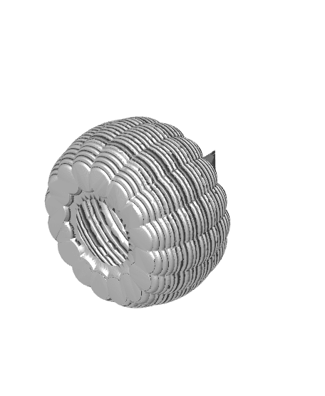 Stretchy, Slinky Pumpkin 3d model