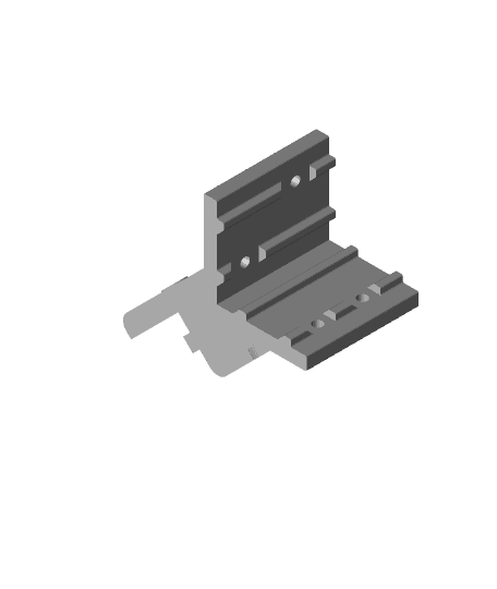 Ender Large spool mount 3d model