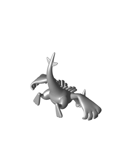Pokemon Lugia #249 - Optimized for 3D Printing 3d model