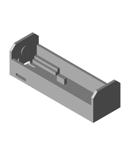 Compact USB Charger for 18650 Battery (TP4056) 3d model