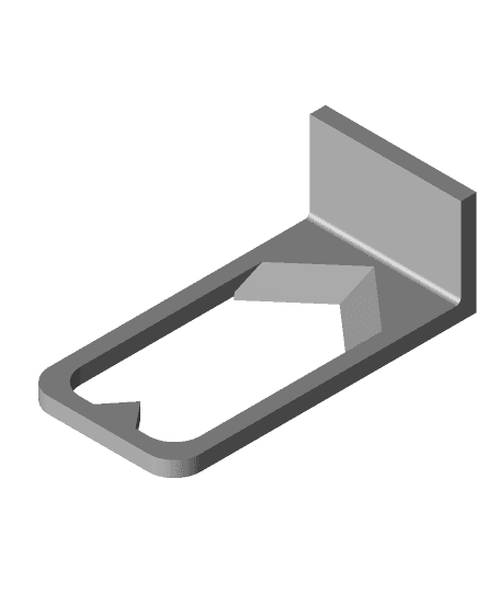 OXO tub stopper holder 3d model